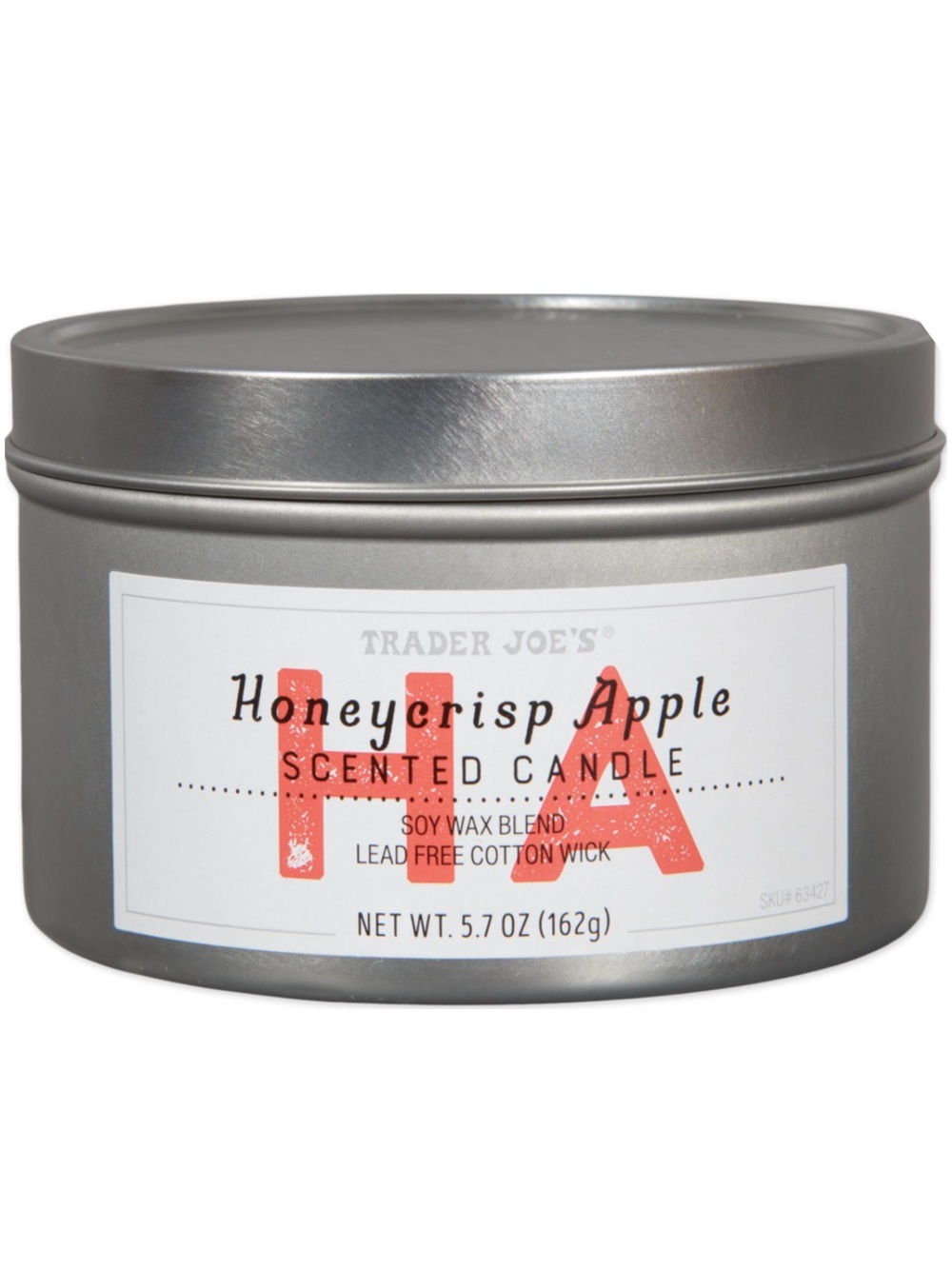 Trader Joe’s HONEYCRISP APPLE Scented Candle NEW FALL Scent